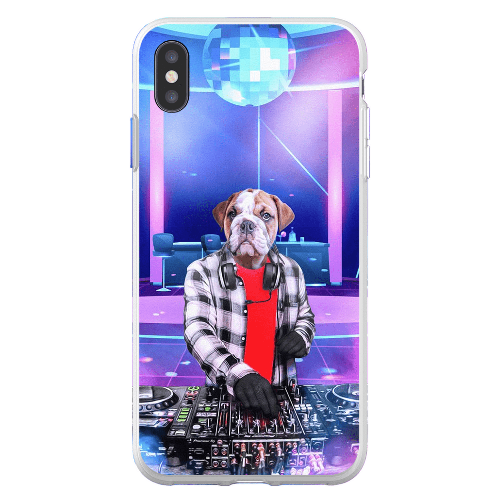 Funda para móvil personalizada &#39;El DJ masculino&#39;