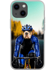 Funda para móvil personalizada 'El ciclista'