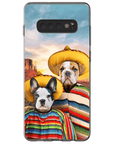 '2 Amigos' Funda personalizada para teléfono con 2 mascotas