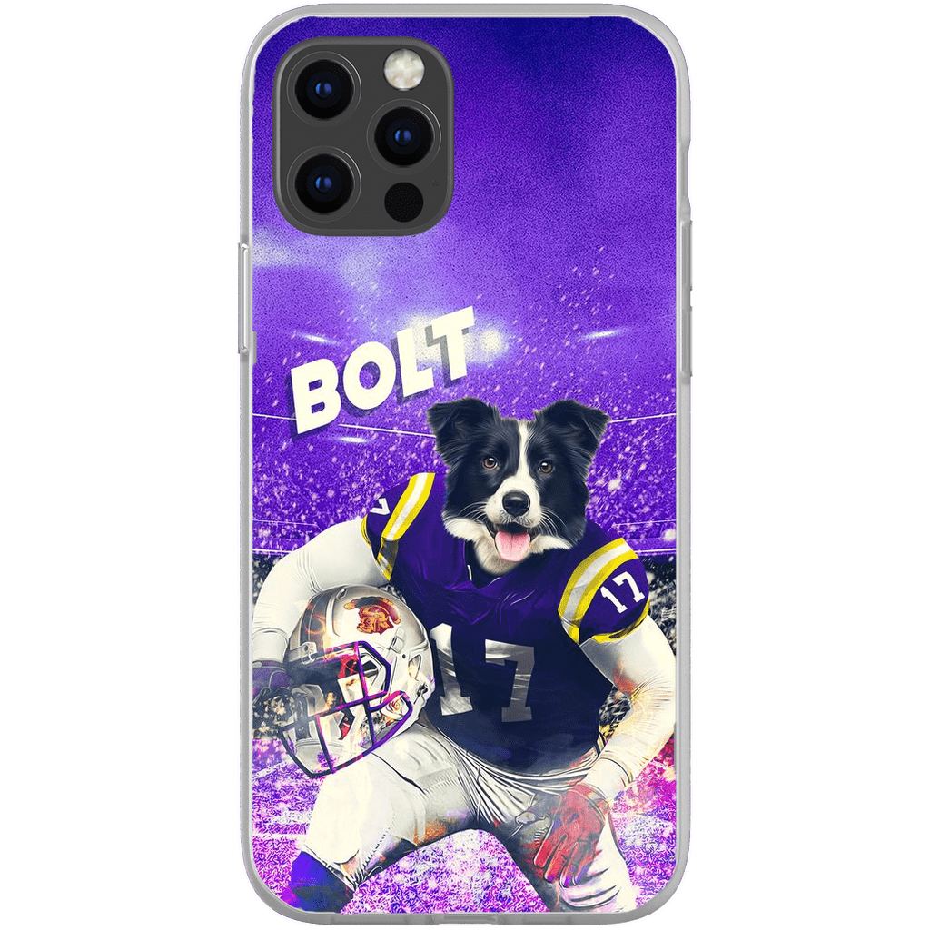 Funda para teléfono personalizada &#39;Louisiana State Doggos&#39;