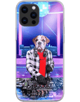 Funda para móvil personalizada 'El DJ masculino'