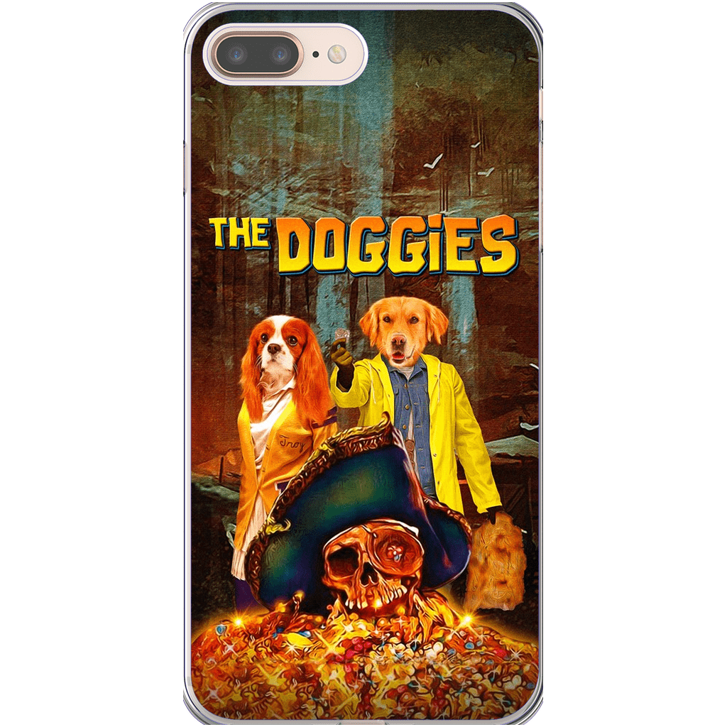 Funda personalizada para teléfono con 2 mascotas &#39;The Doggies&#39;