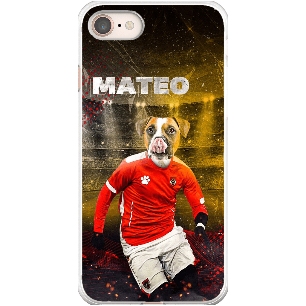 Funda para móvil personalizada &#39;Austria Doggos Soccer&#39;