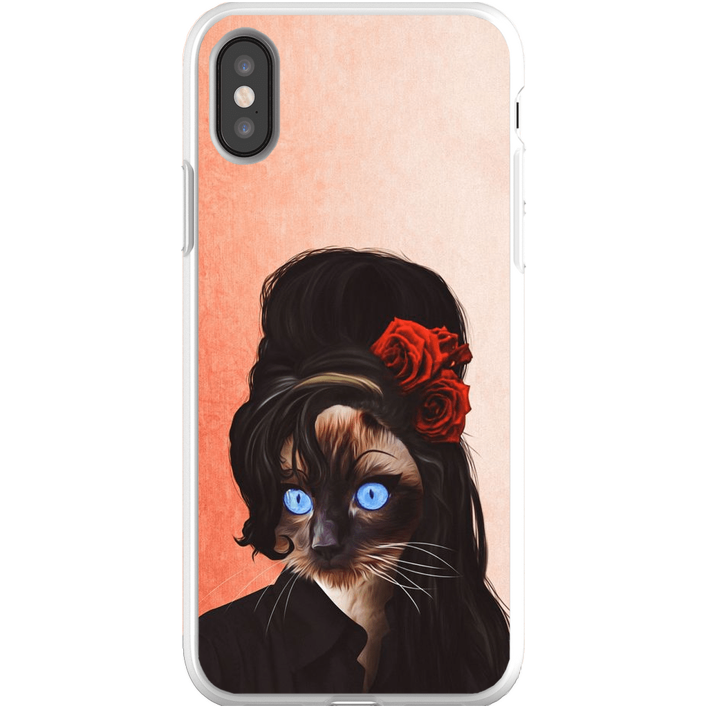 Funda personalizada para teléfono &#39;Amy Cathouse&#39;