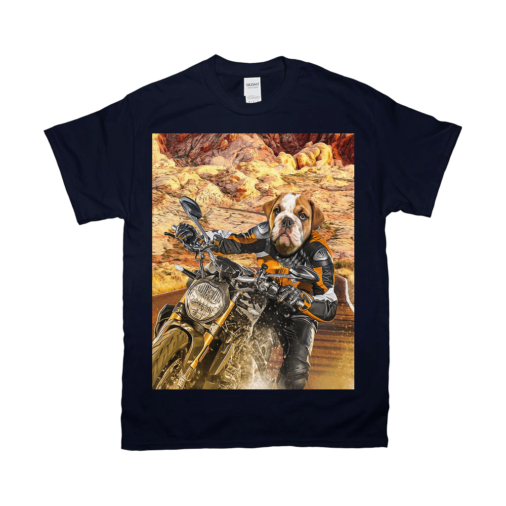 Camiseta personalizada para mascotas &#39;Dogati Rider&#39;