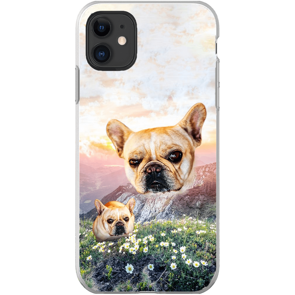 Funda para teléfono personalizada &#39;Majestic Mountain Valley&#39;