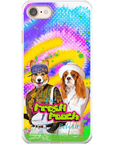 Funda personalizada para teléfono con 2 mascotas 'The Fresh Pooch'