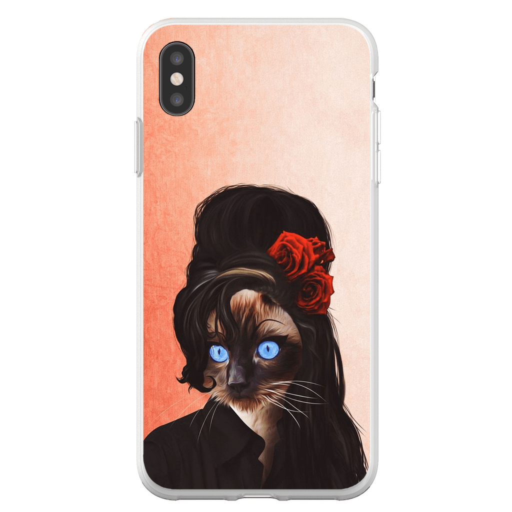 Funda personalizada para teléfono &#39;Amy Cathouse&#39;