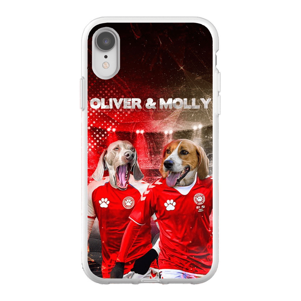 &#39;Denmark Doggos&#39; Funda personalizada para teléfono con 2 mascotas