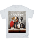 Camiseta personalizada para 2 mascotas 'Furends'