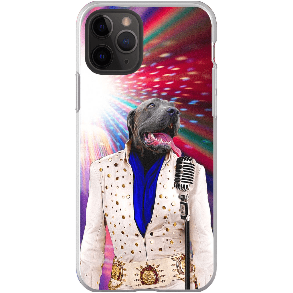 Funda para teléfono personalizada &#39;Elvis Pawsley&#39;