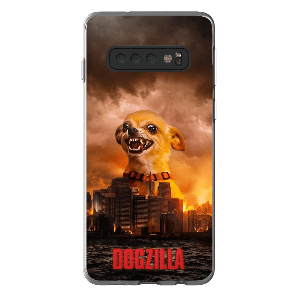 Funda para móvil personalizada &#39;Dogzilla&#39;