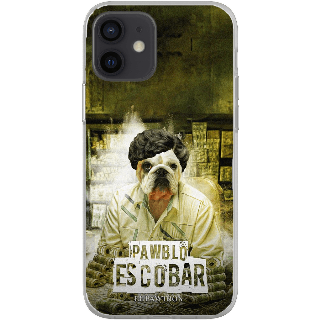 Funda para móvil personalizada &#39;Pawblo Escobar&#39;