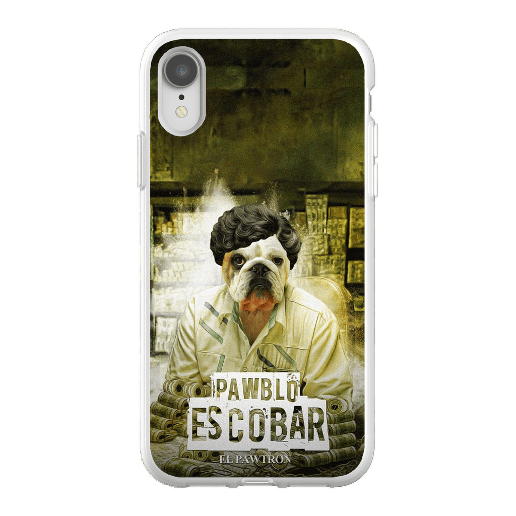 Funda para móvil personalizada &#39;Pawblo Escobar&#39;