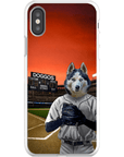 Funda para móvil personalizada 'El jugador de béisbol'