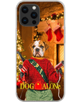 Funda para teléfono personalizada 'Perro solo'