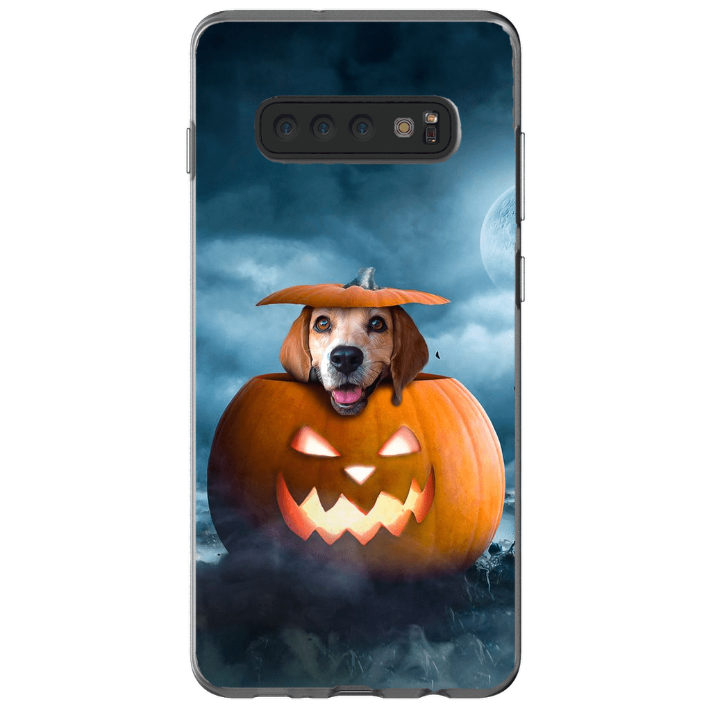 Funda para móvil personalizada &#39;The Pawmpkin&#39;