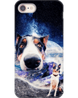 Funda para móvil personalizada 'Doggo in Space'