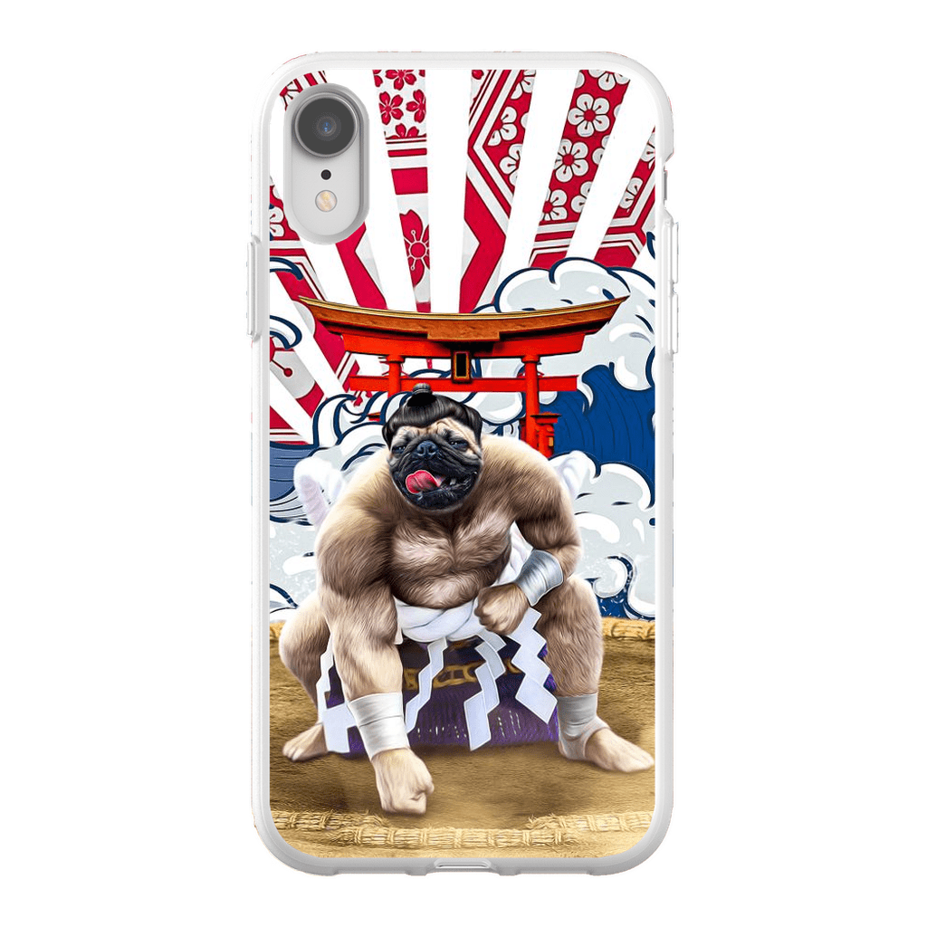 Funda para móvil personalizada &#39;El luchador de sumo&#39;