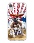 Funda para móvil personalizada 'El luchador de sumo'