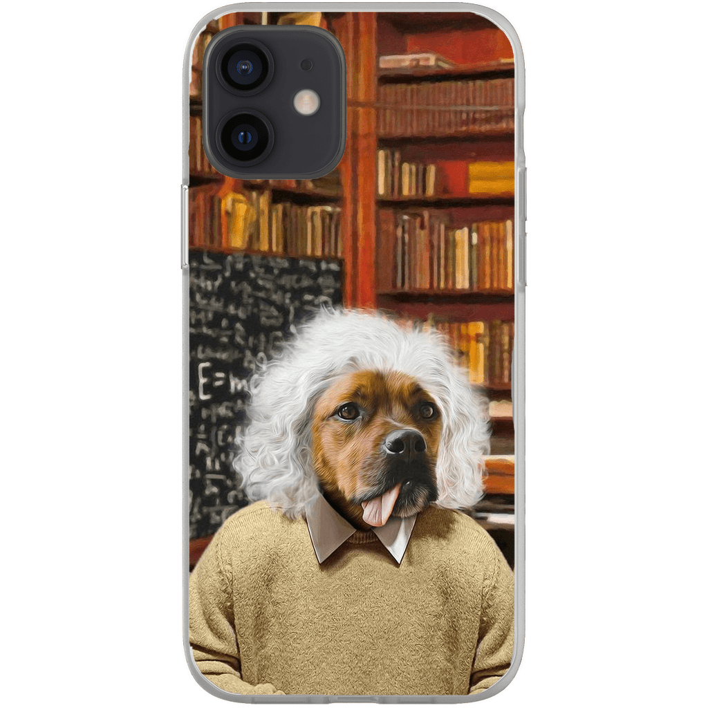 Funda para móvil personalizada &#39;Albert Pawstein&#39;