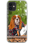 Funda para móvil personalizada 'Leñadora'