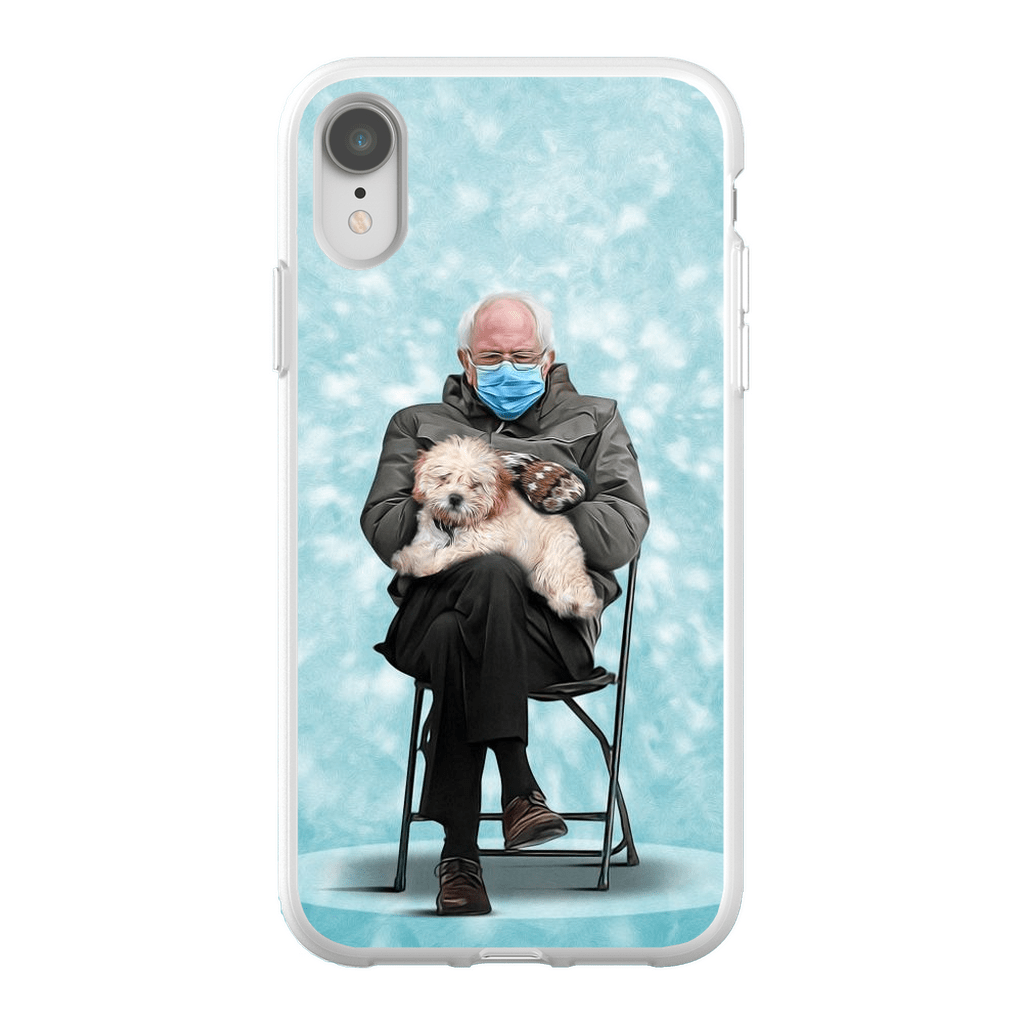 Funda para móvil personalizada &#39;Bernard y su mascota&#39;