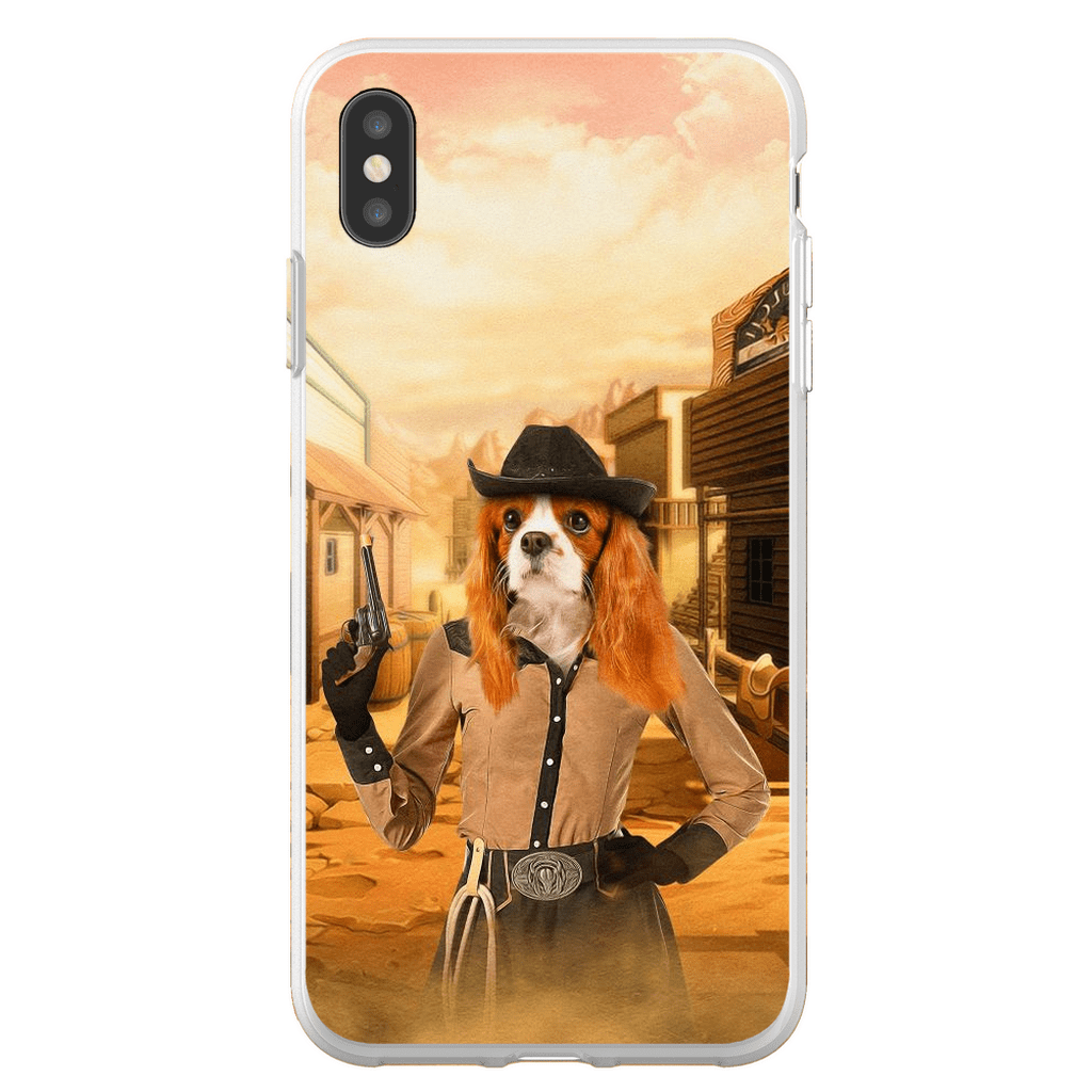 Funda para móvil personalizada &#39;La Vaquera&#39;