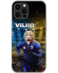 Funda para móvil personalizada 'Finland Doggos Soccer'