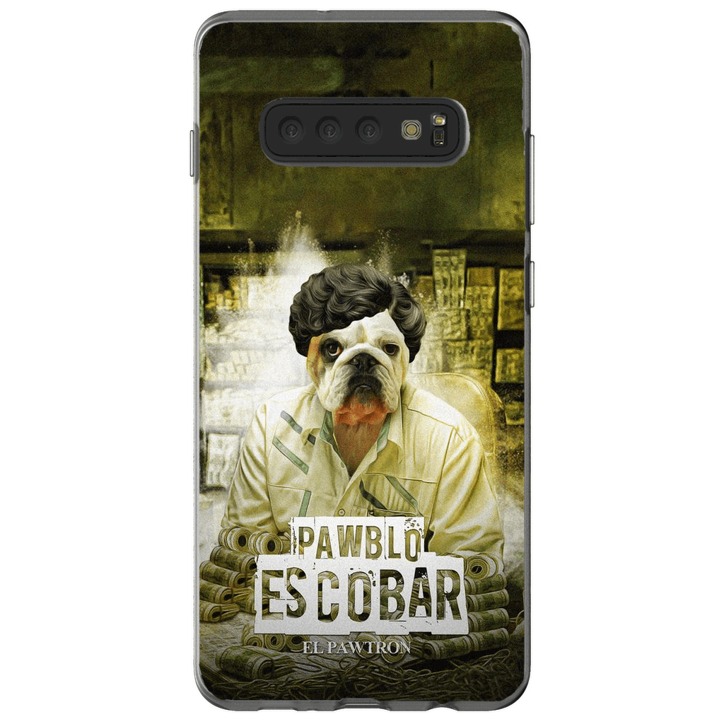 Funda para móvil personalizada &#39;Pawblo Escobar&#39;