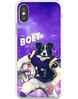 Funda para teléfono personalizada 'Louisiana State Doggos'