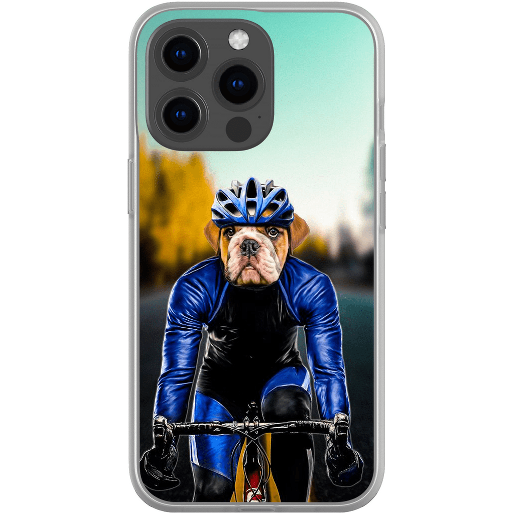 Funda para móvil personalizada &#39;El ciclista&#39;