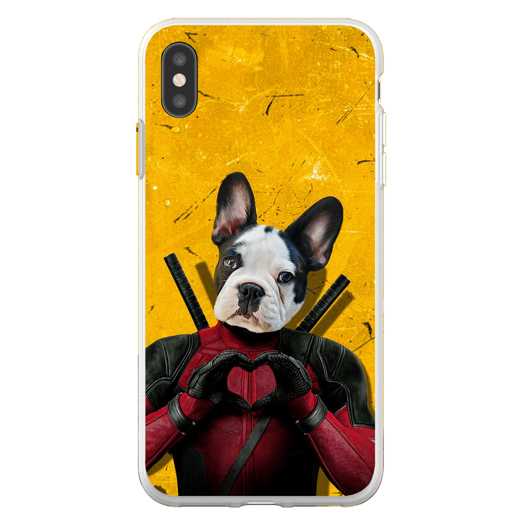 Funda para teléfono personalizada &#39;Deadpaw&#39;