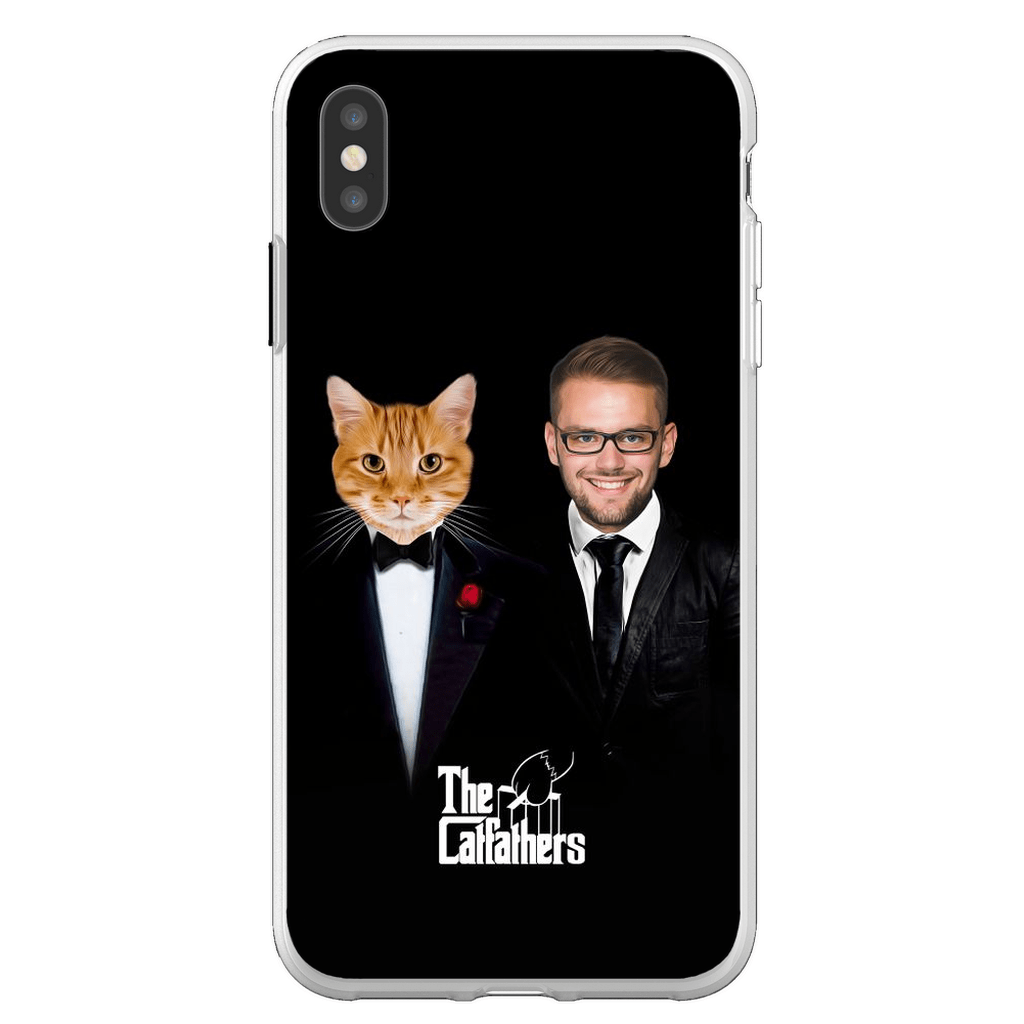 Funda para móvil personalizada &#39;Los Padres Gatos&#39;