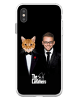 Funda para móvil personalizada 'Los Padres Gatos'