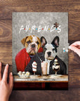 Puzzle personalizado de 2 mascotas 'Furends'