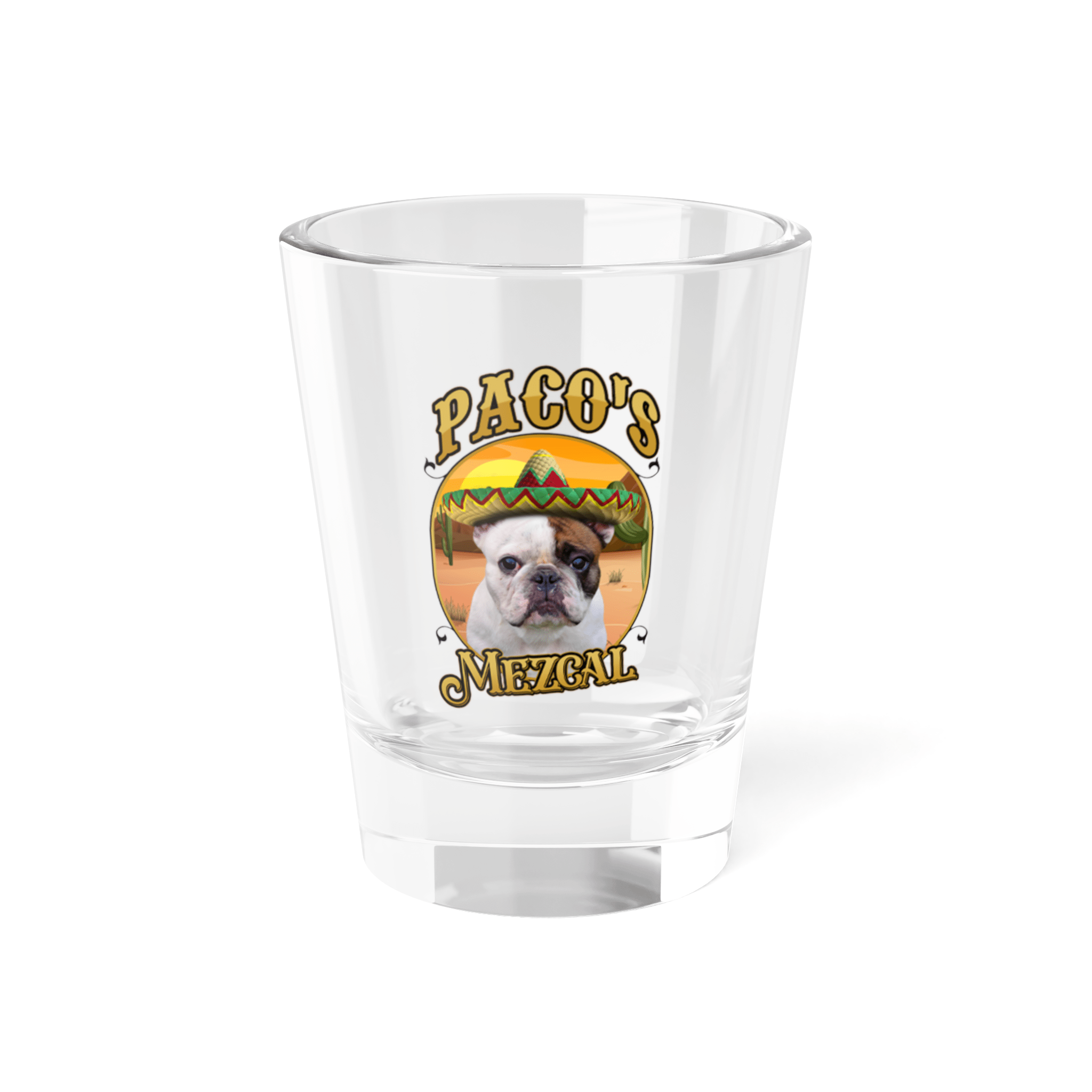 Vasos de chupito personalizados para mascotas 