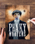 Rompecabezas personalizado para mascotas 'Peaky Woofers'