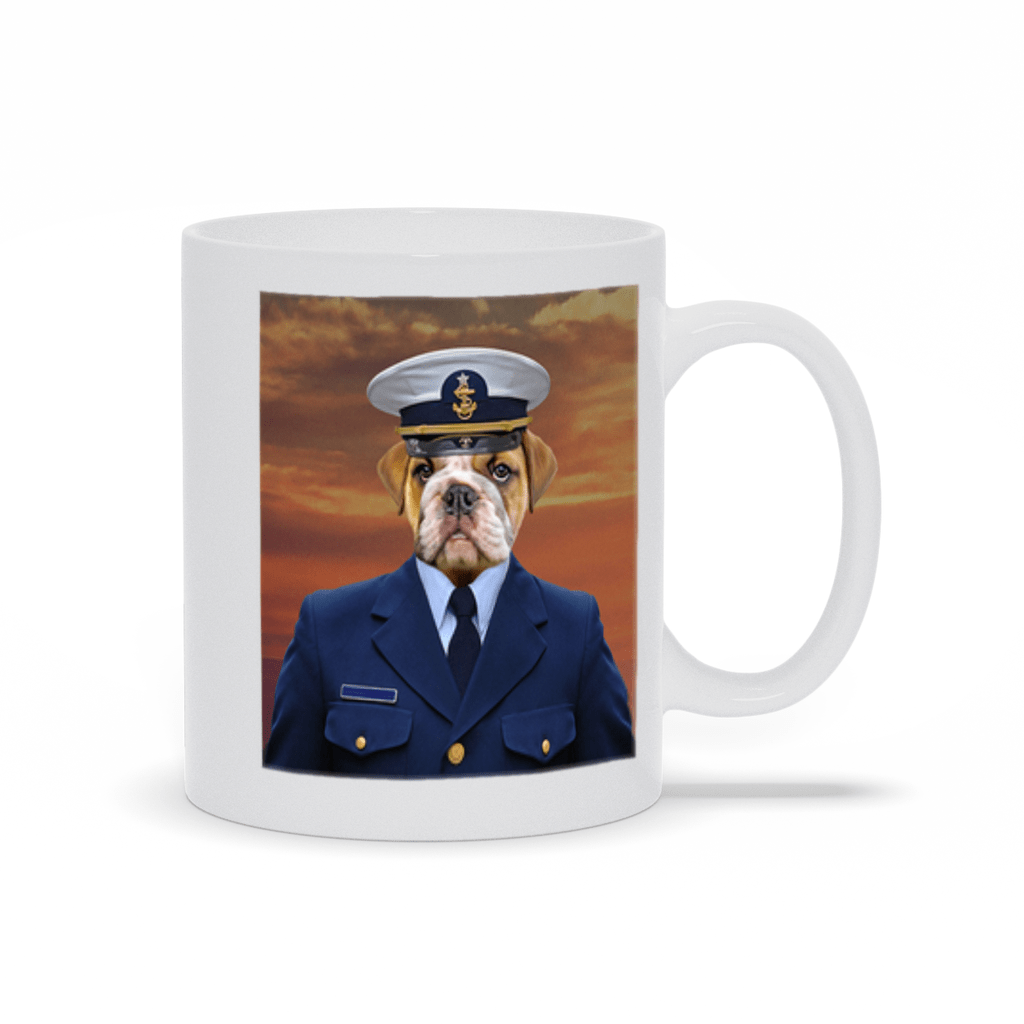 Taza personalizada para mascotas &#39;La Guardia Costera&#39;