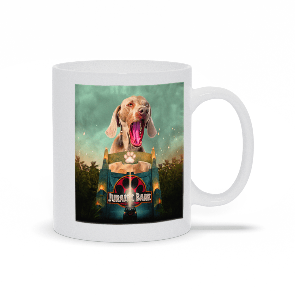 Taza personalizada para mascotas &#39;Corteza Jurásica&#39;