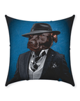 Cojín personalizado para mascotas 'The Mobster'