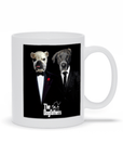 Taza personalizada con 2 mascotas 'The Dogfathers'