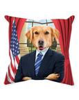 Cojín personalizado para mascotas 'El Presidente'