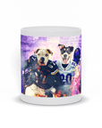 Taza personalizada para 2 mascotas 'Minnesota Doggos'