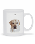 Taza moderna personalizada para mascotas