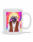 Taza Personalizada para Mascota 'El Hippie (Masculino)'