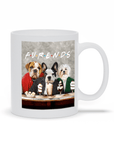 Taza personalizada con 3 mascotas 'Furends'