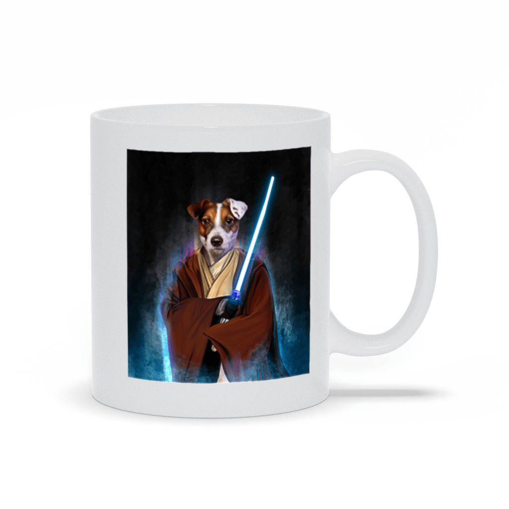 Taza personalizada para mascota &#39;Doggo-Jedi&#39;