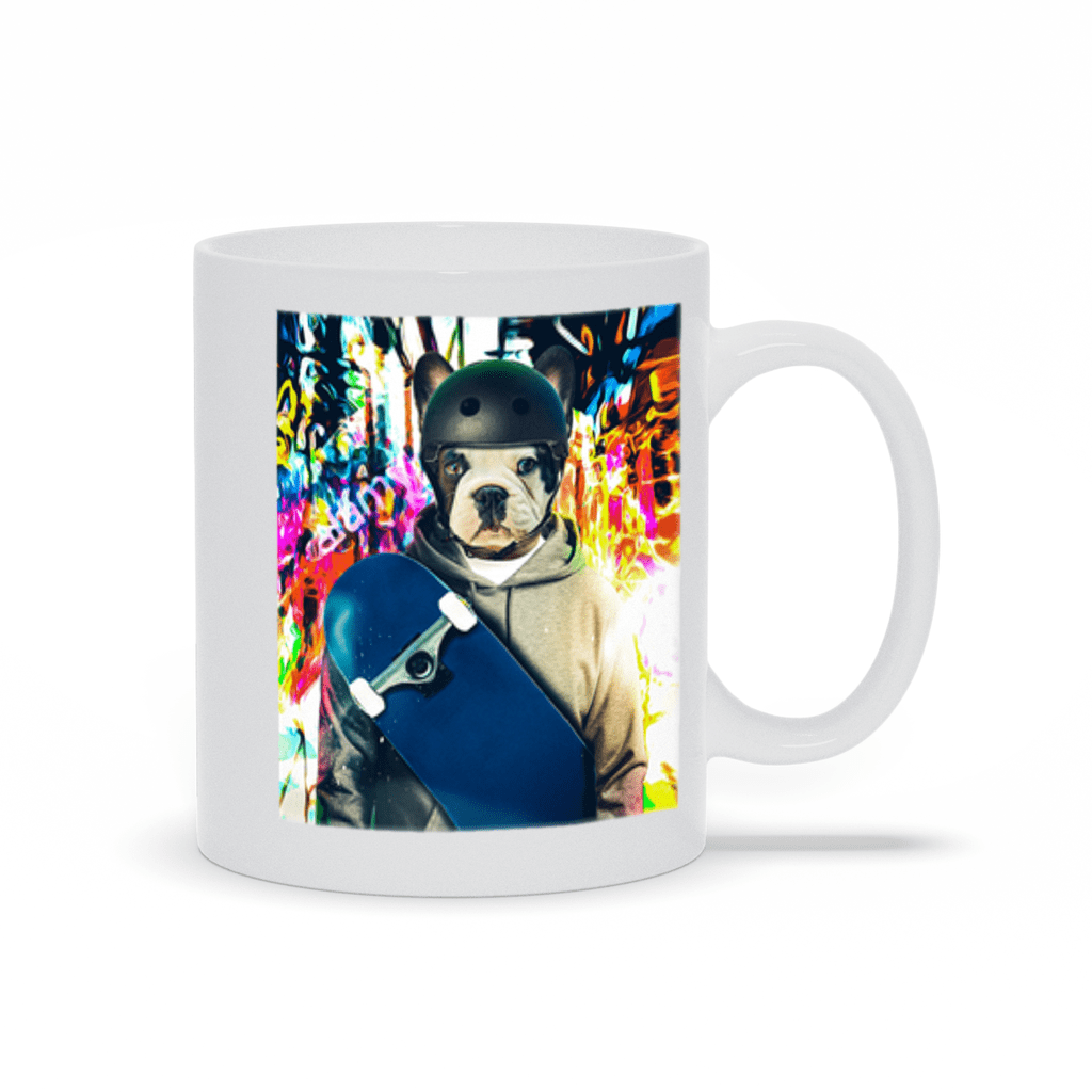 Taza Personalizada para Mascotas &#39;El Skater&#39;