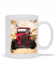 Taza personalizada para mascotas 'The Hot Rod'